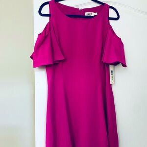 Eliza J fuscia pink dress